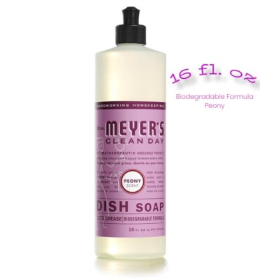 Dish Soap Liquid for hand washing Scented Dishwashing liquid Clean kitchen Peony