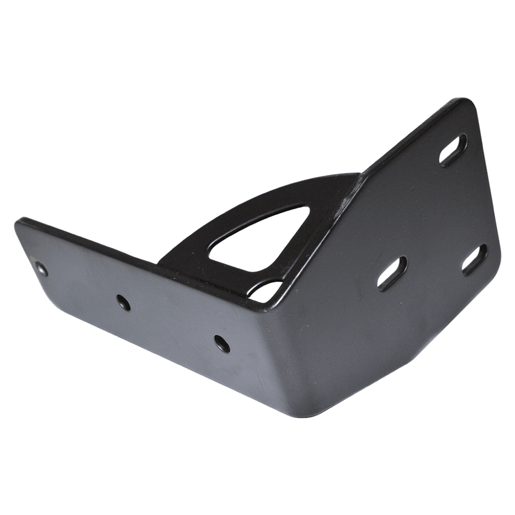 Awning Bracket Pair - 50mm Wide, 8mm Pre-drilled Holes With Gusset For Thule, Rhino Roof Bars - View #3