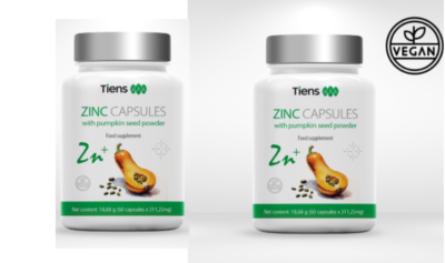 Tiens商品 TIENS Zinc+ Vegan Capsules 120 Zinc Pumpkin Seed Hair Skin Nails