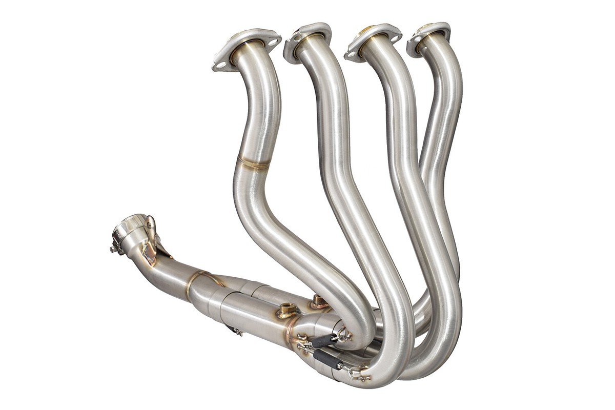 ZX6R Ninja Exhaust Header Down Front Pipes Downpipes Collector P7