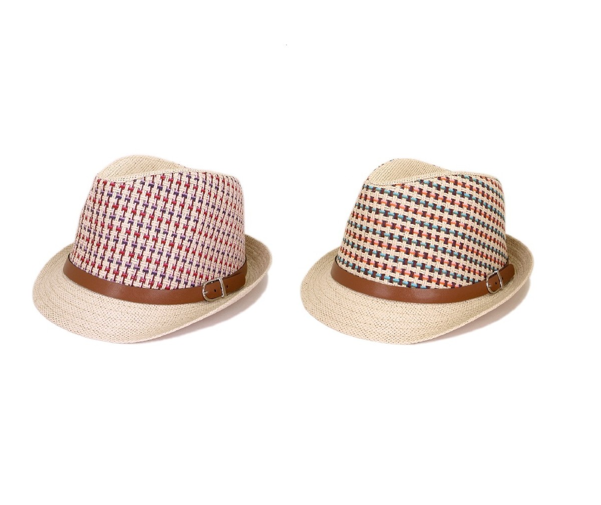 Stylish Multicolor Straw Hat Bowie Straw Lifeguard Hat | Straw Hat UPF 50+ | Hemlock Hat Co main image 2