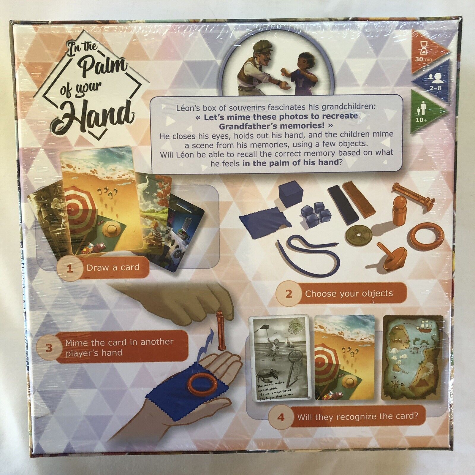  LA BOITE DE JEU in The Palm of Your Hand, Party Game for Teens  and Adults, Ages 10+, 2 to 8 Players