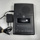 General Electric GE Portable Cassette Recorder 3-5027 W/ Power Adapter