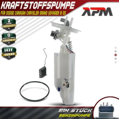 Kraftstoffpumpe Fördereinheit 3-Pol für Dodge Caravan Chrysler Grand Voyager III