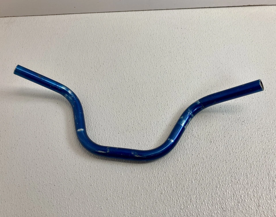 Vintage 1980's Blue Anodized Aluminum Mini JR Handlebars - Image 2 of 4