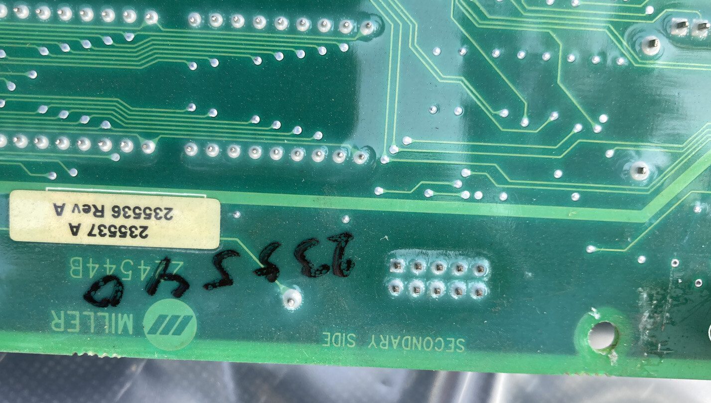 MILLER WELDER PARTS For Miller Dynasty 350 235540 PC Board assembly