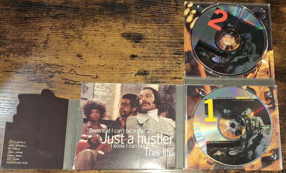 CURTIS MAYFIELD - SUPERFLY rem. deluxe 25th Anniversary Edition 2-CD-DigiPak - Bild 2 von 3