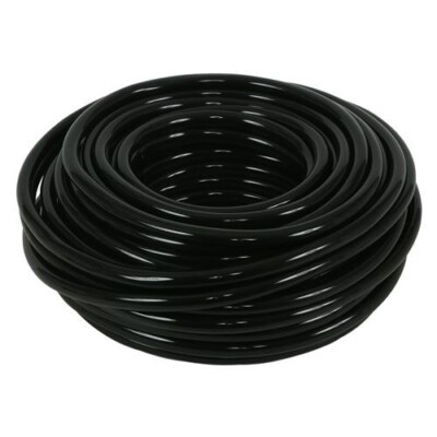 Hydro Flow Vinyl Tubing Black 3/8'' ID 1/2'' OD / 100 ft Roll