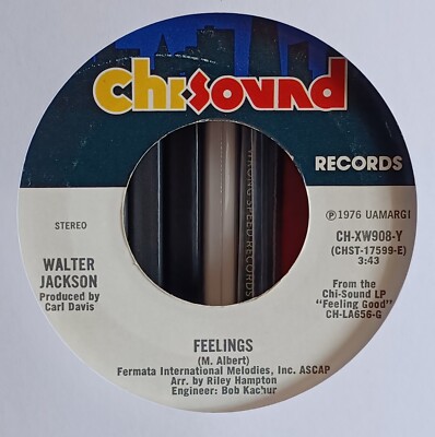 (10) Walter Jackson - Feelings / Words (Are Impossible) 7''