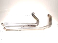 00 Harley Davidson Fat Boy FLSTF Exhaust Header Muffler Pipes Free Shipping