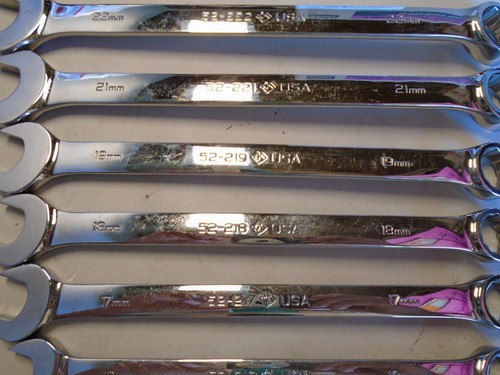 Armstrong Tools USA GMTK 14pc Metric Combination Wrench Set 7-9 11-19 21-22mm - Picture 10 of 10