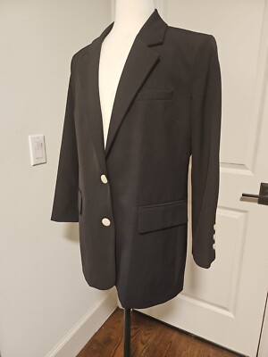 Vince Camuto Black 2 Button Suit Jacket Sz 14W