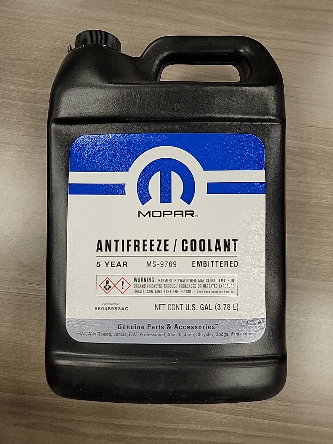 OEM Mopar Concentrate Orange 2 GALLON BUNDLE HOAT Antifreeze Coolant MS