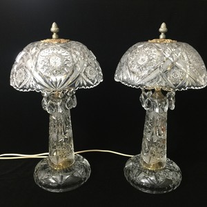 bohemian crystal table lamp