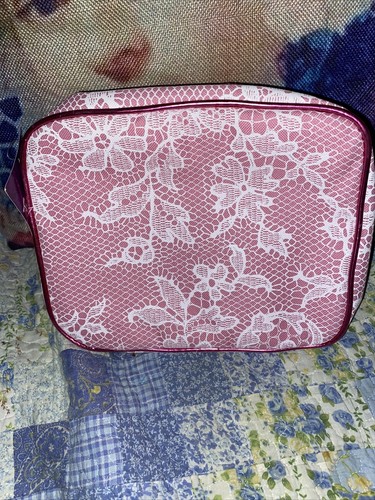 TWINKLE TOES BY SKETCHERS Sweet Pink Lace Tote NWT - Picture 2 of 2