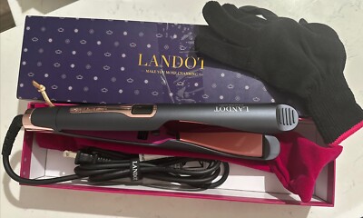 LANDOT Hair Straightener and Curler 2 in 1, Twist  display picture 3