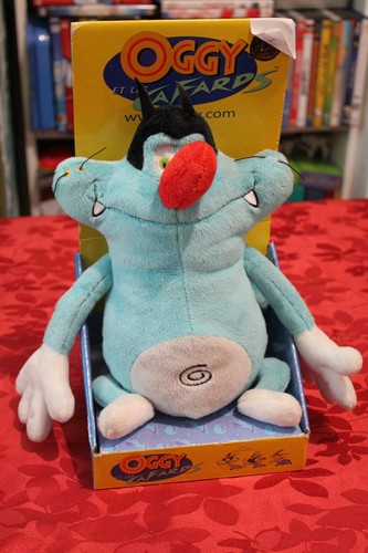 Peluche oggy et les cafards en boite JEMINI 2009 Marc du pontavice