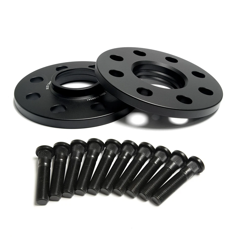 2 piezas espaciadores de rueda 4x100 centrados en el cubo de 10 mm para Honda Civic (88-05) Accord (86-89) Foto 2 de 4