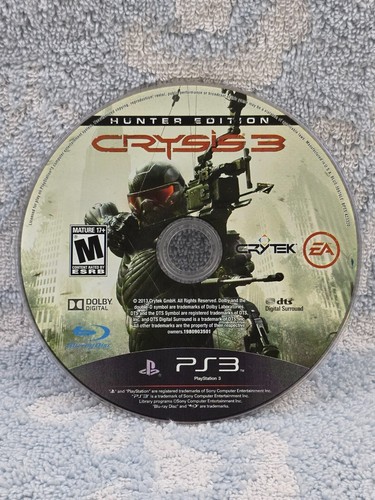 Crysis 3 Hunter Edition - Sony Playstation 3 PS3 Game - Free AUS Post