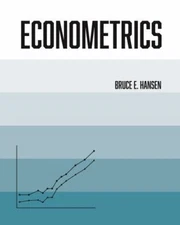 Econometrics, Hansen, Bruce, Very Good Book