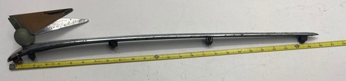 Rare VTG.1946 1947 1948 Lincoln Zephyr Hood Ornament 26H 16776-5523J Chrome - Picture 8 of 10