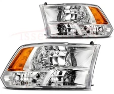 Pair Left Right Headlights Assembly For 2011-2018 Ram 1500 2500 3500 4500 5500