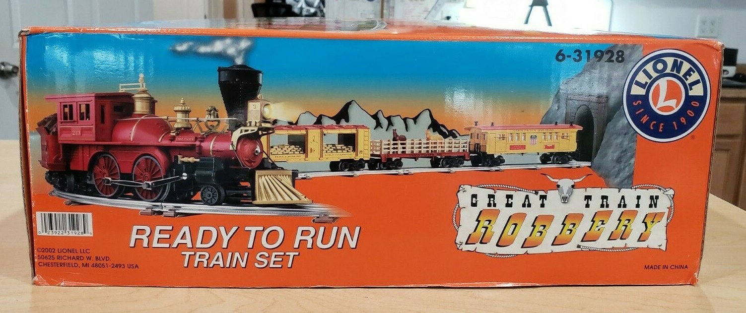 lionel great train robbery set