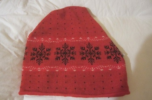 Preowned Vintage One Size Red Wigwam Wool Winter Hat - Picture 2 of 3