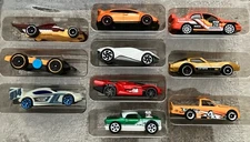 Hot Wheels 10 Pack 1/64 2022 Opened Bargain Free Postage UK