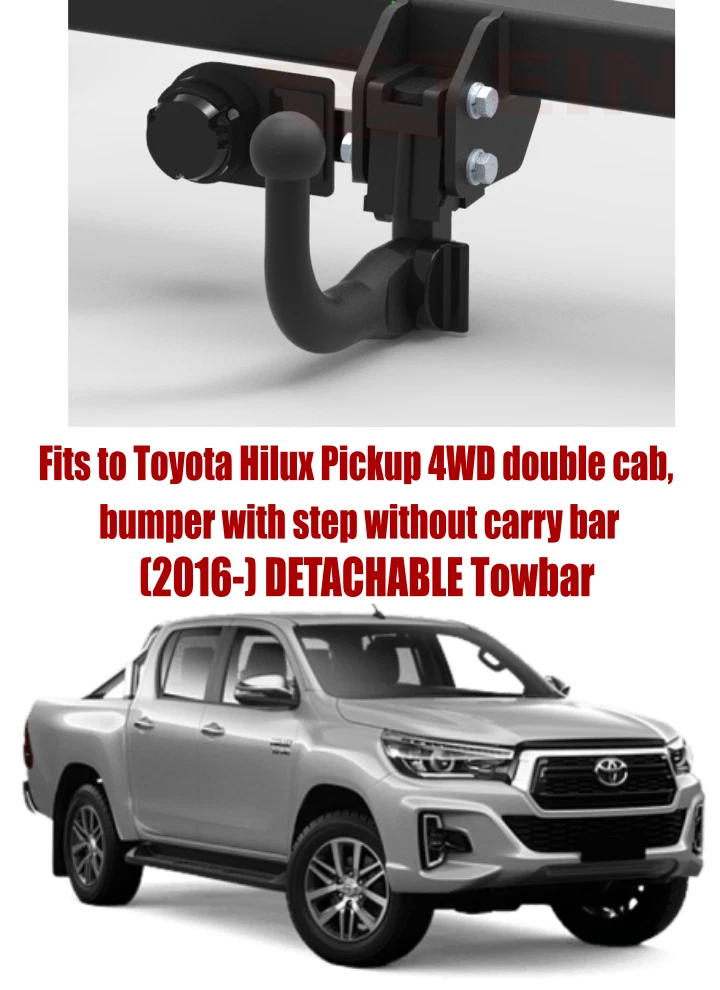 Hilux tow bar kit deals
