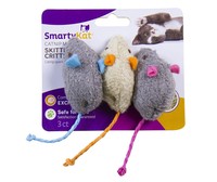 Smartykat Skitter Critters Cat Toy Catnip Mice, 3 Pack Smartykat Skitter Critters Cat Toy Catnip Mice, 3 Pack