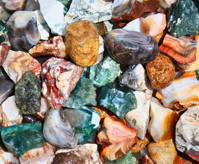 #ad #ad Agate Mix Rough Rocks for Tumbling Bulk Wholesale options $167.99
