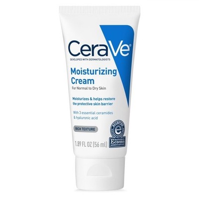 CeraVe Normal to Dry Skin Body Moisturizing Cream, 1.89 fl oz
