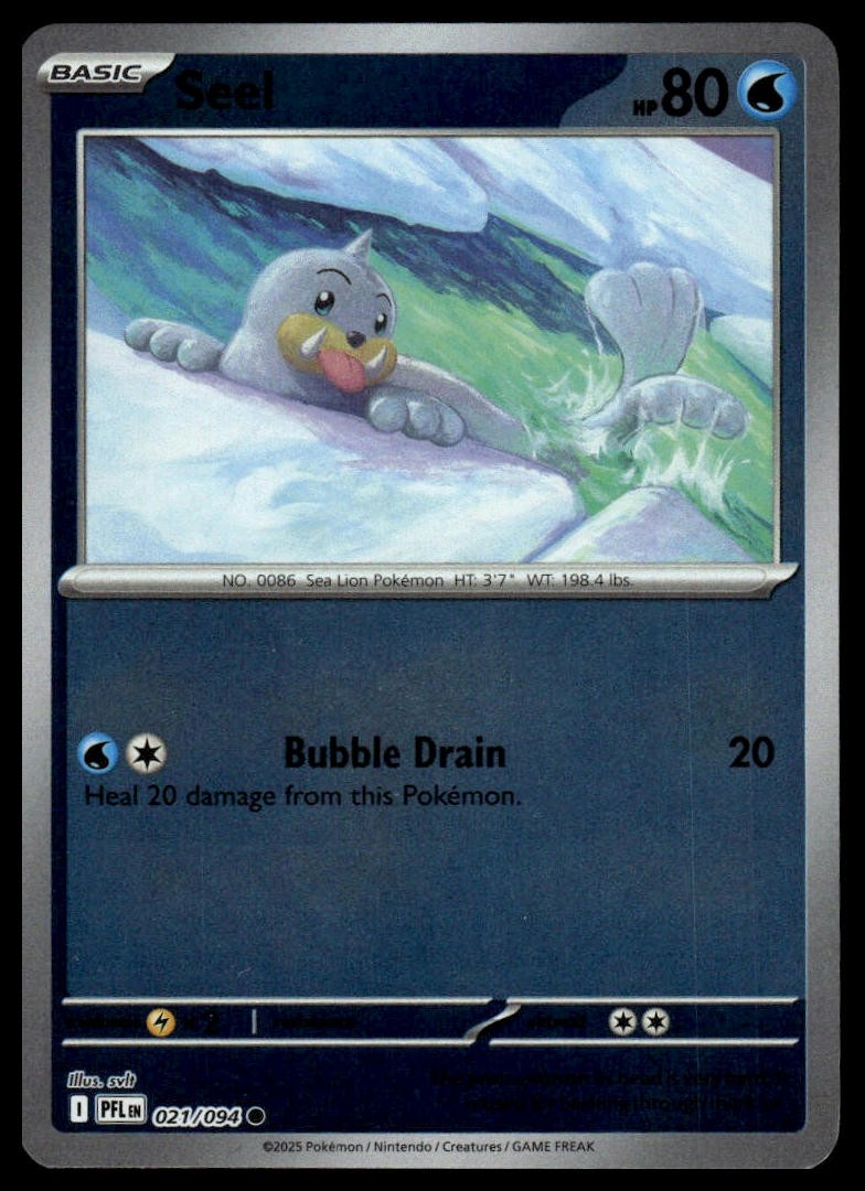 Seel ME02: Phantasmal Flames #021/094 Reverse Holo NM