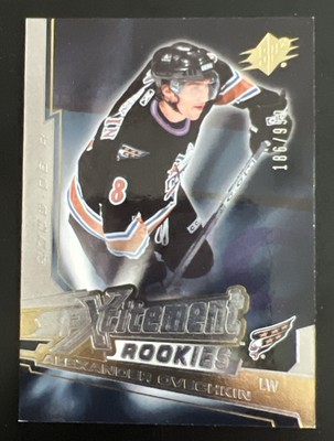 2005-06 SPx Spxcitement Rookies 186/999 Alexander Ovechkin XR-AO RC