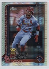 2025 Topps Chrome Prism Refractor Masyn Winn #244 3gq