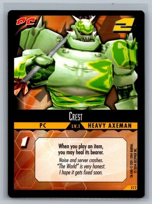.hack ENEMY TCG 4x Crest #2C2 CCG DOT Distortion