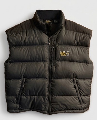 Mountain Hardwear, Mountain Hardwear 650 Sub Zero Down Puffer Vest Mens XXL Black Vintage 56" Chest