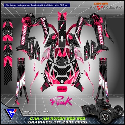 Can Am RYKER 600 900 Grafik Kit 2018 2019 2020 2026 Aufkleber Decals ATV UTV MX
