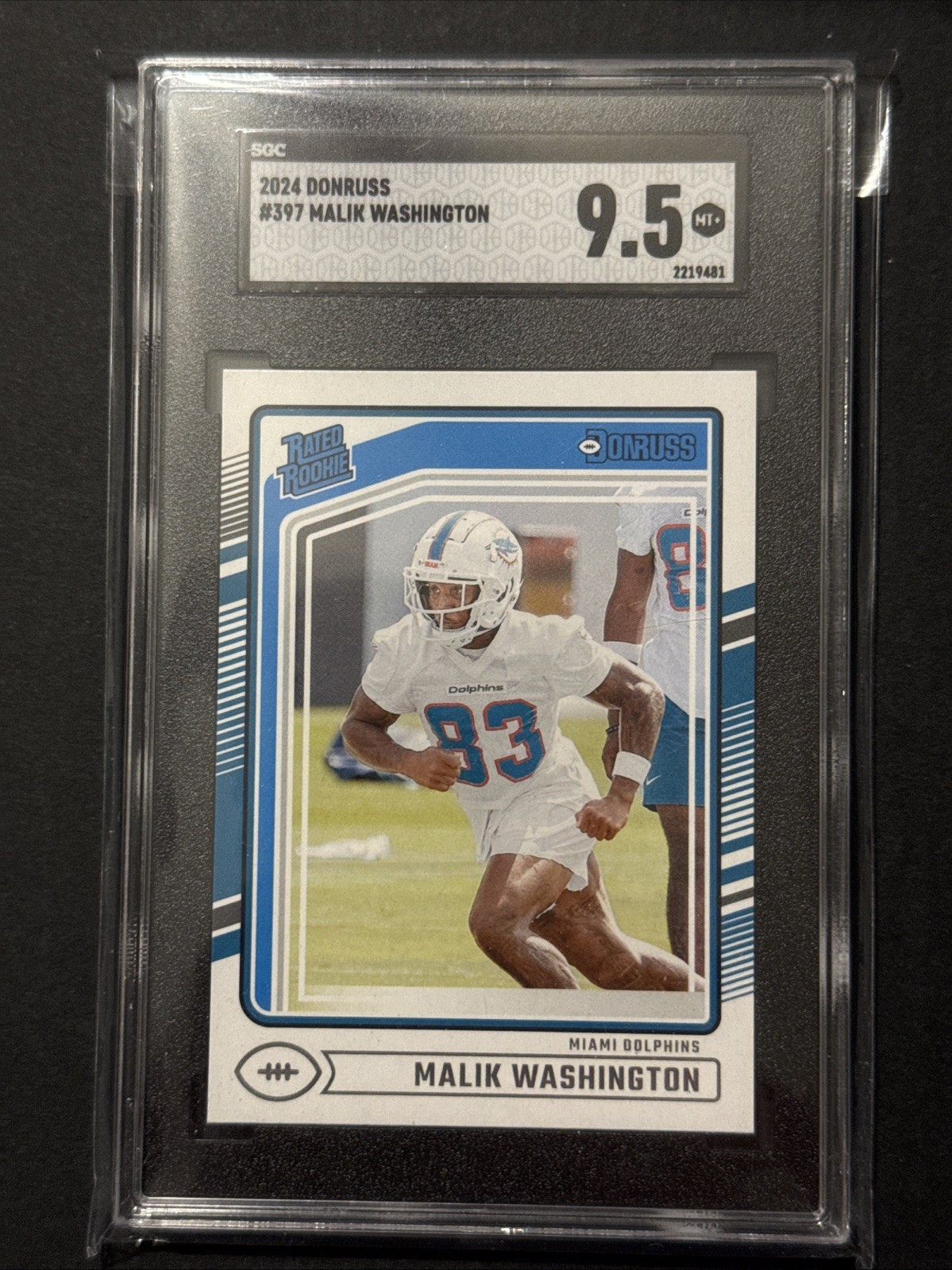 Malik Washington Panini Donruss #397 Base