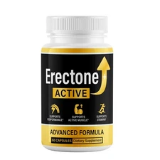 Erectone+ Active for Men,Erectone Plus Active Advanced Male Stamina Support 60ct