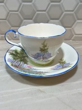 Vintage Aynsley Tea Cup & Saucer Bone China M...