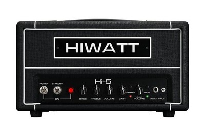 Hiwatt Hi-5 Head 5W 2-Channel Tube Guitar Amplifier Head, British Engineered