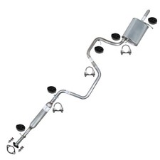Stainless Steel Cat-back Assembly Exhaust Kit Fits 2004-2008 Malibu 3.2l 3.5l