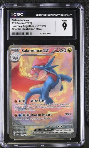 Salamence ex graded CGC 9 for sale on eBay