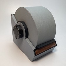 Vintage Rolodex 2254 Rotary Card File Desk Organizer Gray Metal Base - Read