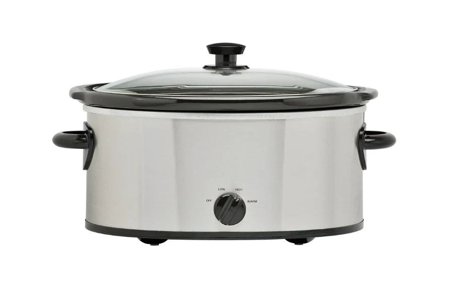 Mainstays 6 Quart Oval Slow Cooker with Stainless Steel Finish and Glass Lid
Opens in a new window o