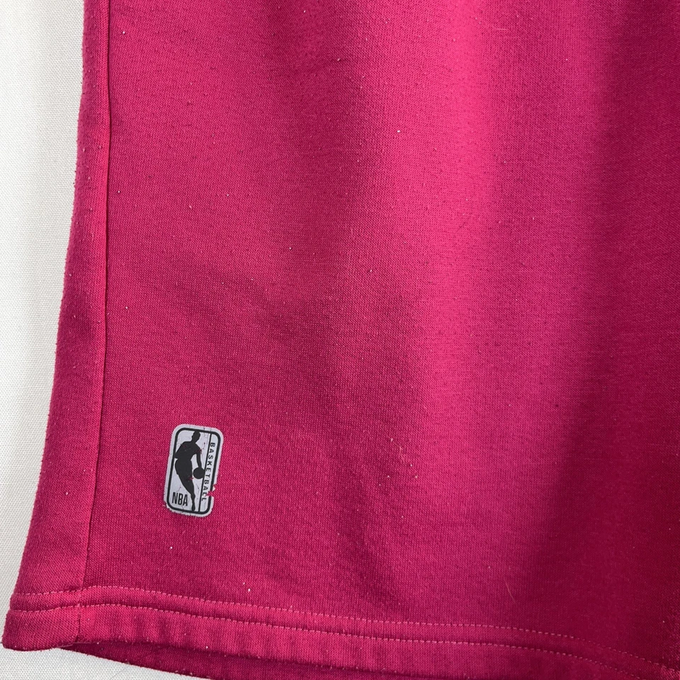 Pantalones Cortos para Hombre NBA Fucsia Talla M - 2 Bolsillos, Logotipo de Escritura, Cordón Foto 2 de 4