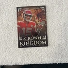 2025 Panini Icon Collection Patrick Mahomes II #CK-4 Crown of the Kingdom Chiefs