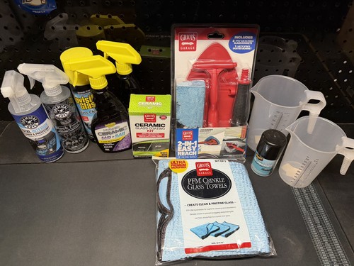 Griots Garage Glass Cleaning and Ceramic Supplies Car Detailing